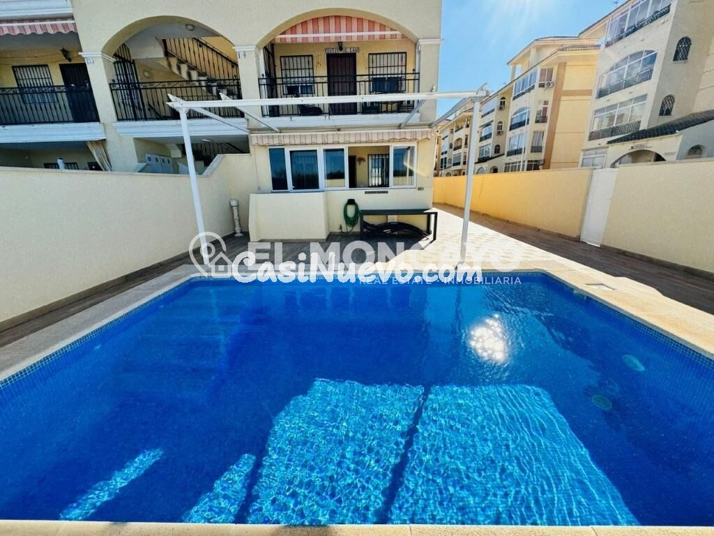 Fantástico bungalow planta baja con piscina privada a escaso - foto 2