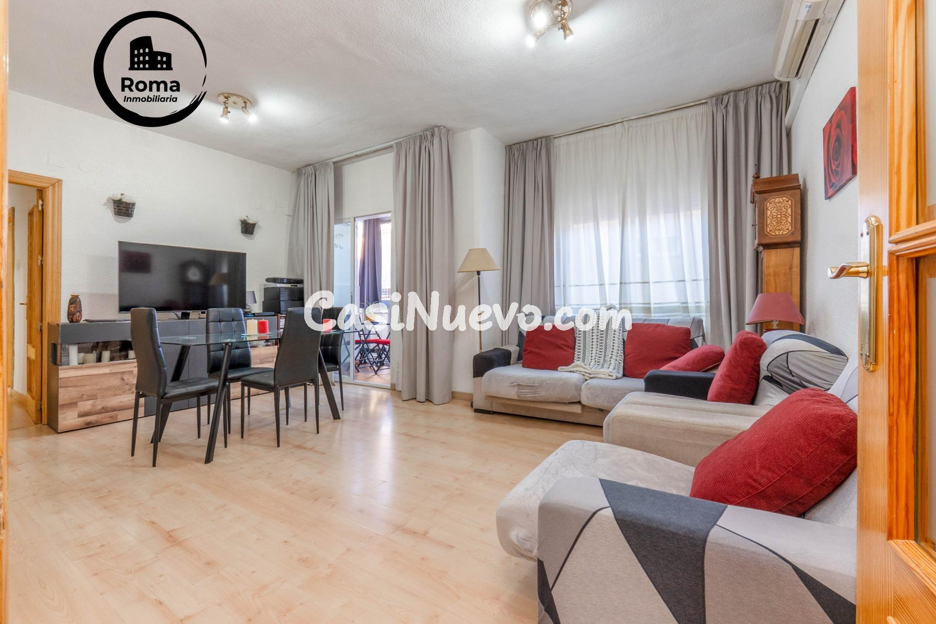 Precioso piso de 90 m2 con 3 dormitorios y terraza junto a A - foto 14
