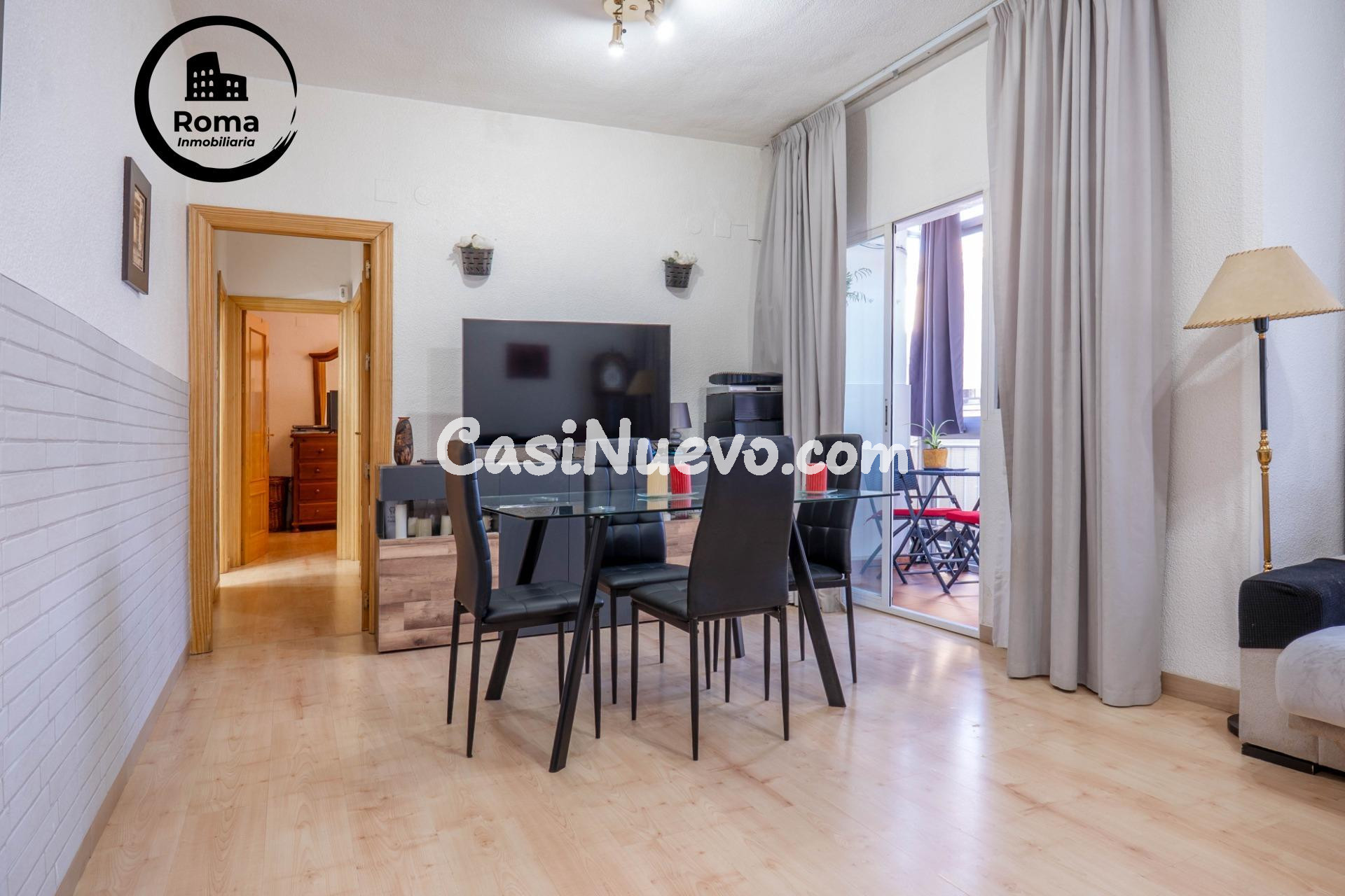 Precioso piso de 90 m2 con 3 dormitorios y terraza junto a A - foto 15