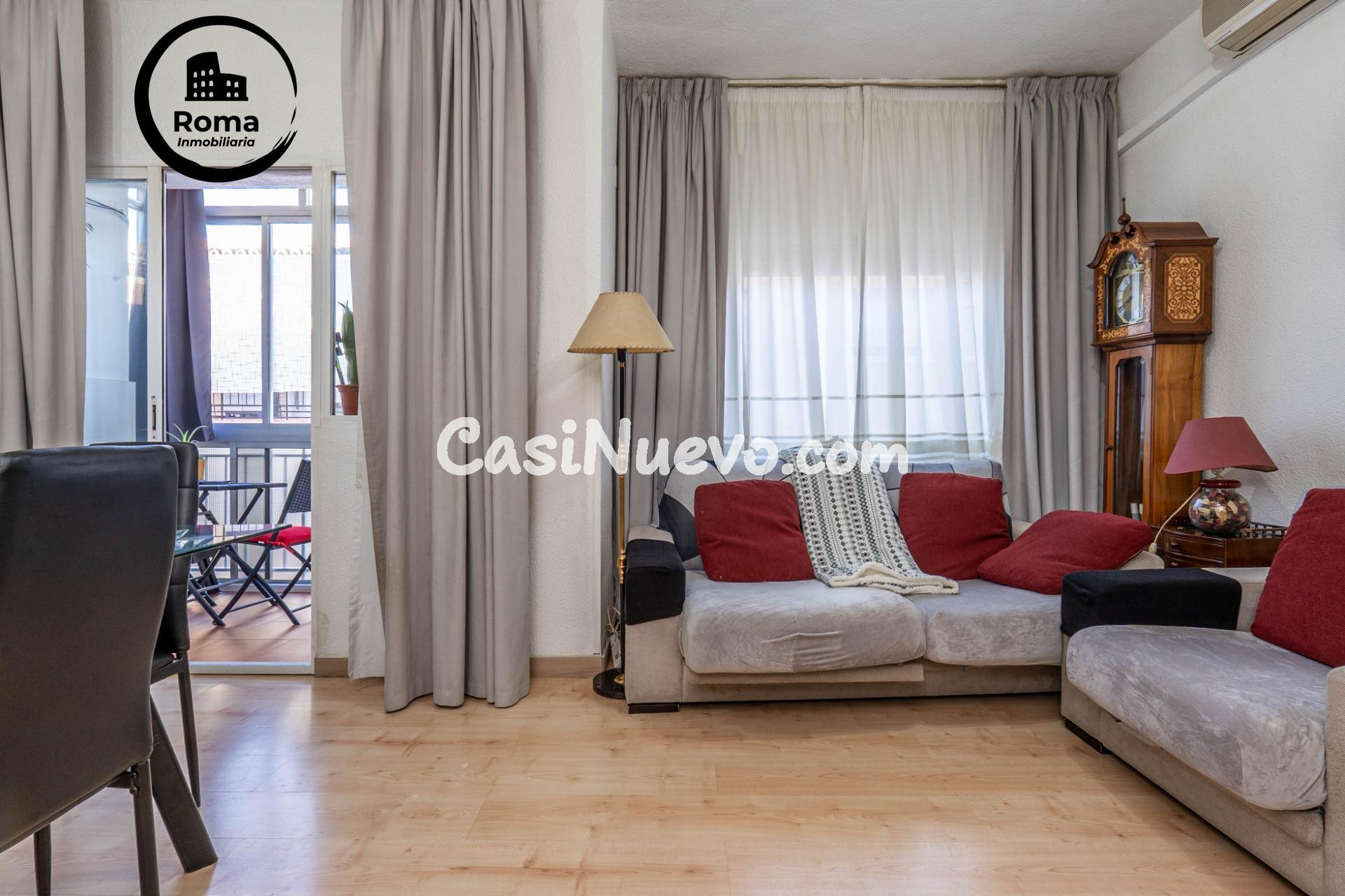 Precioso piso de 90 m2 con 3 dormitorios y terraza junto a A - foto 18