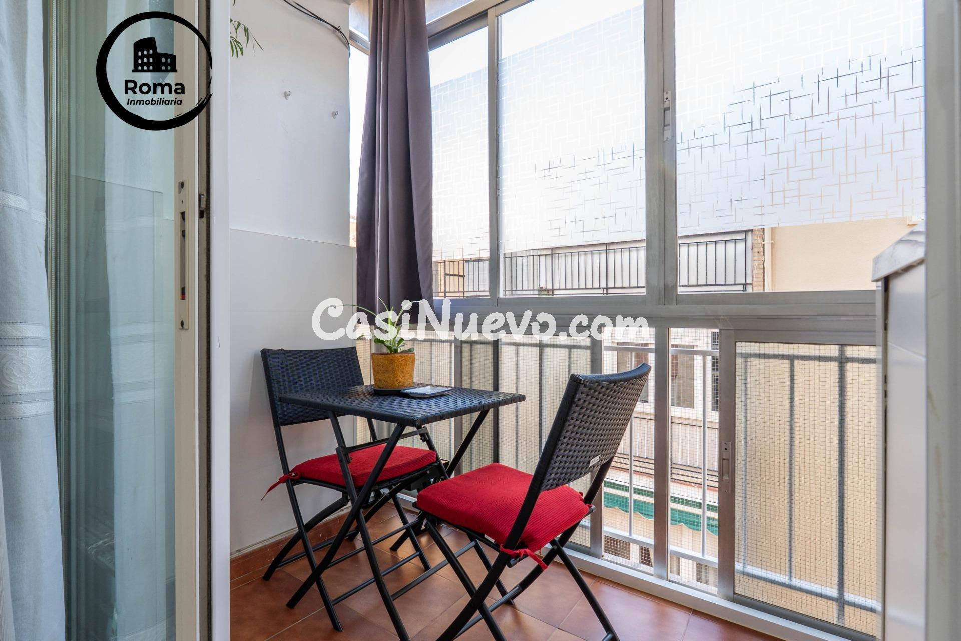 Precioso piso de 90 m2 con 3 dormitorios y terraza junto a A - foto 22