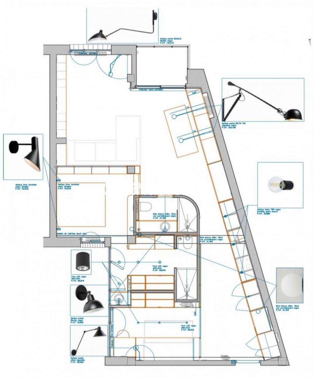 Conde Duque. Moderno 6º exterior con terraza. Amueblado. 2 d - foto 25