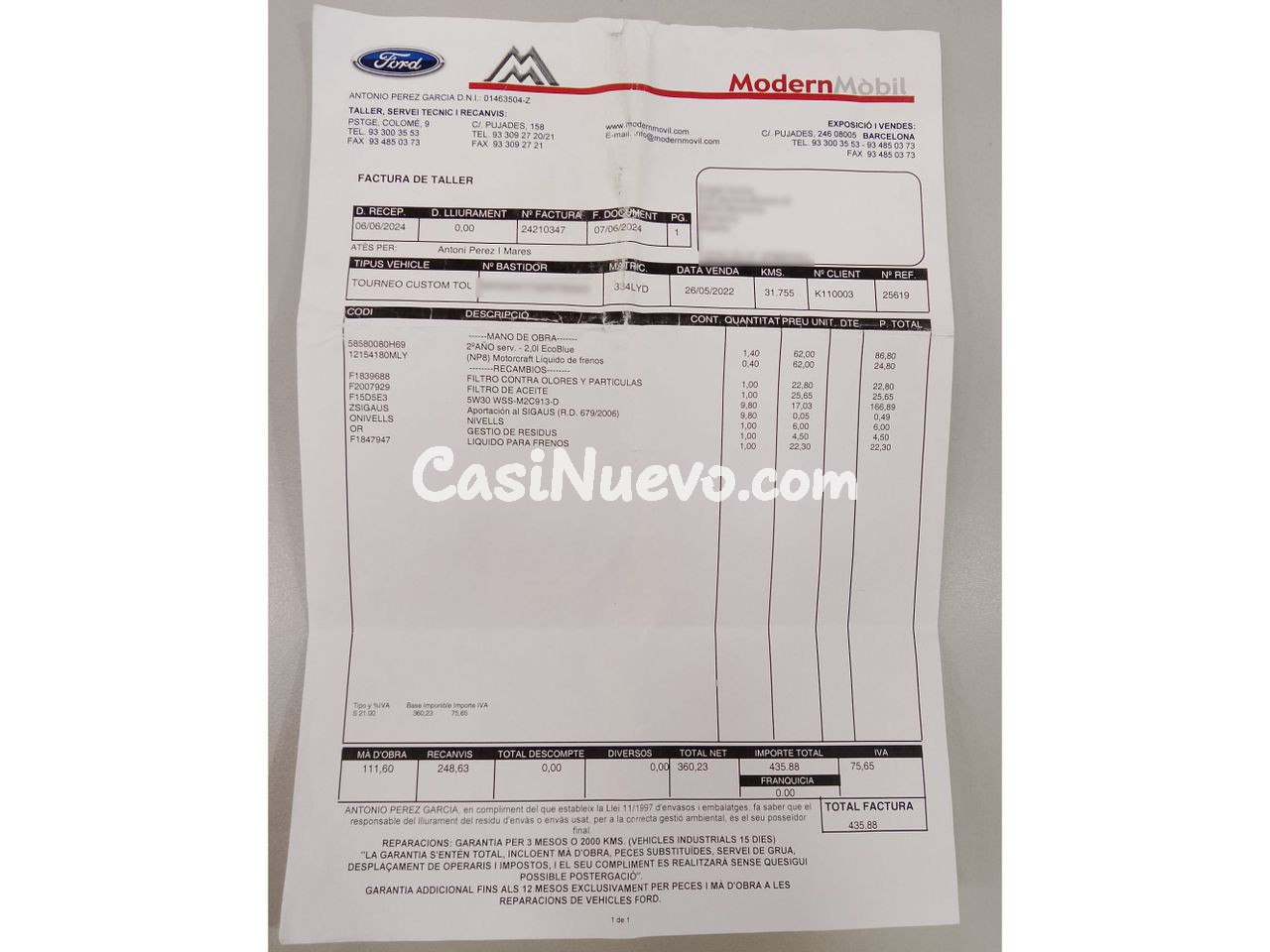 Ford Tourneo Custom 320 L2 Sport MHEV - foto 20