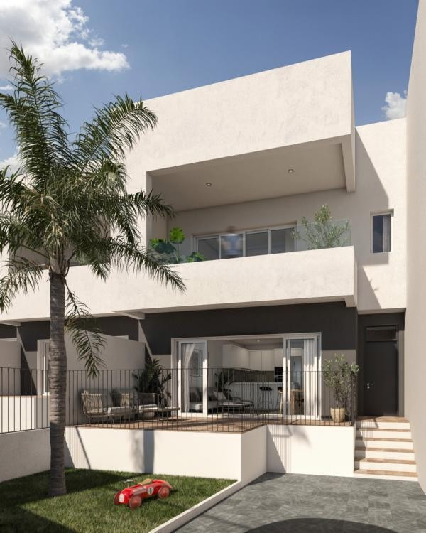 Key ready de adosado en Monforte del cid, de 146m2 con 3 dor - foto 4