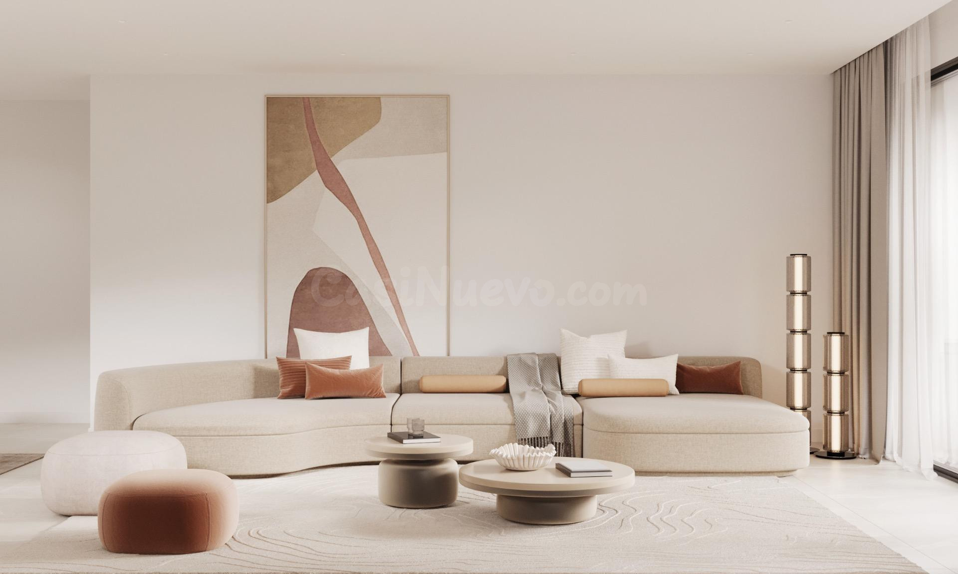 Apartamento de 3 dormitorios en Estepona - foto 5