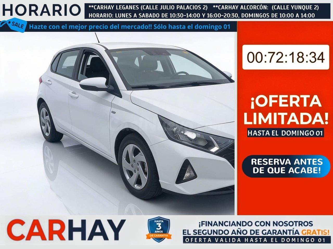 HYUNDAI I20 1.0 TGDI 74kW (100CV) 48V Essence