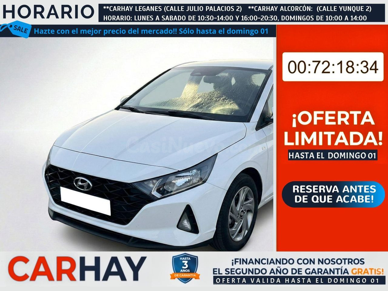 HYUNDAI I20 1.0 TGDI 74kW (100CV) 48V Essence