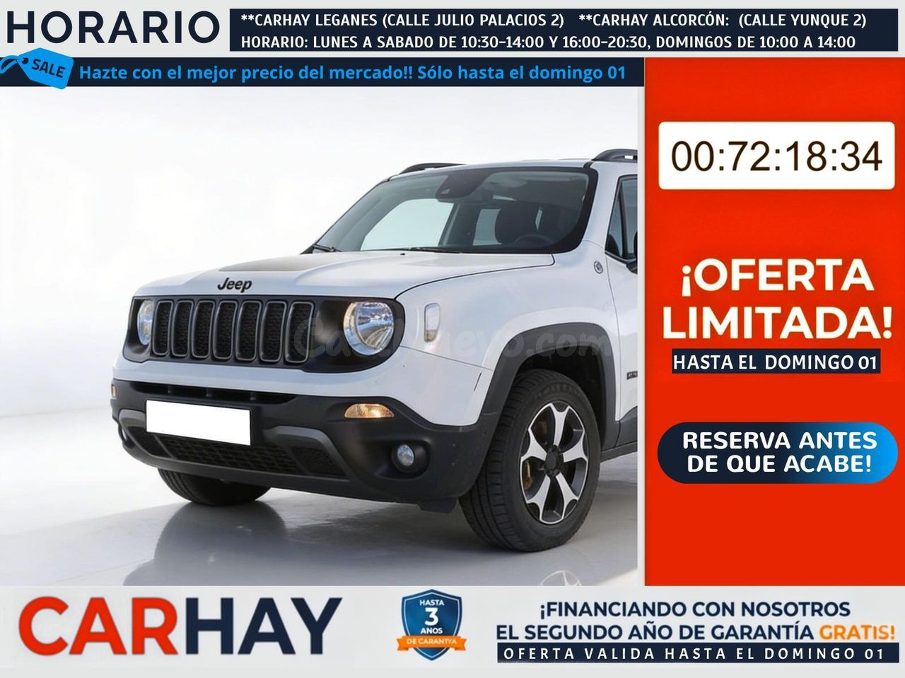 JEEP RENEGADE TRAILHAW 1.3 PHEV