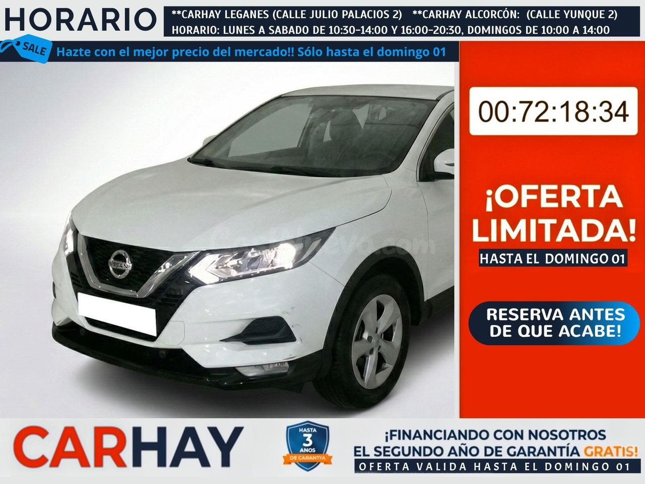 NISSAN QASHQAI DCI 85 KW (115 CV) E6D ACENTA