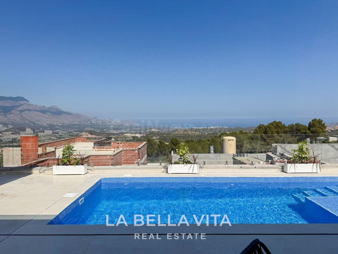 Impresionantes villas de nueva construcción en Polop con vis - foto 2