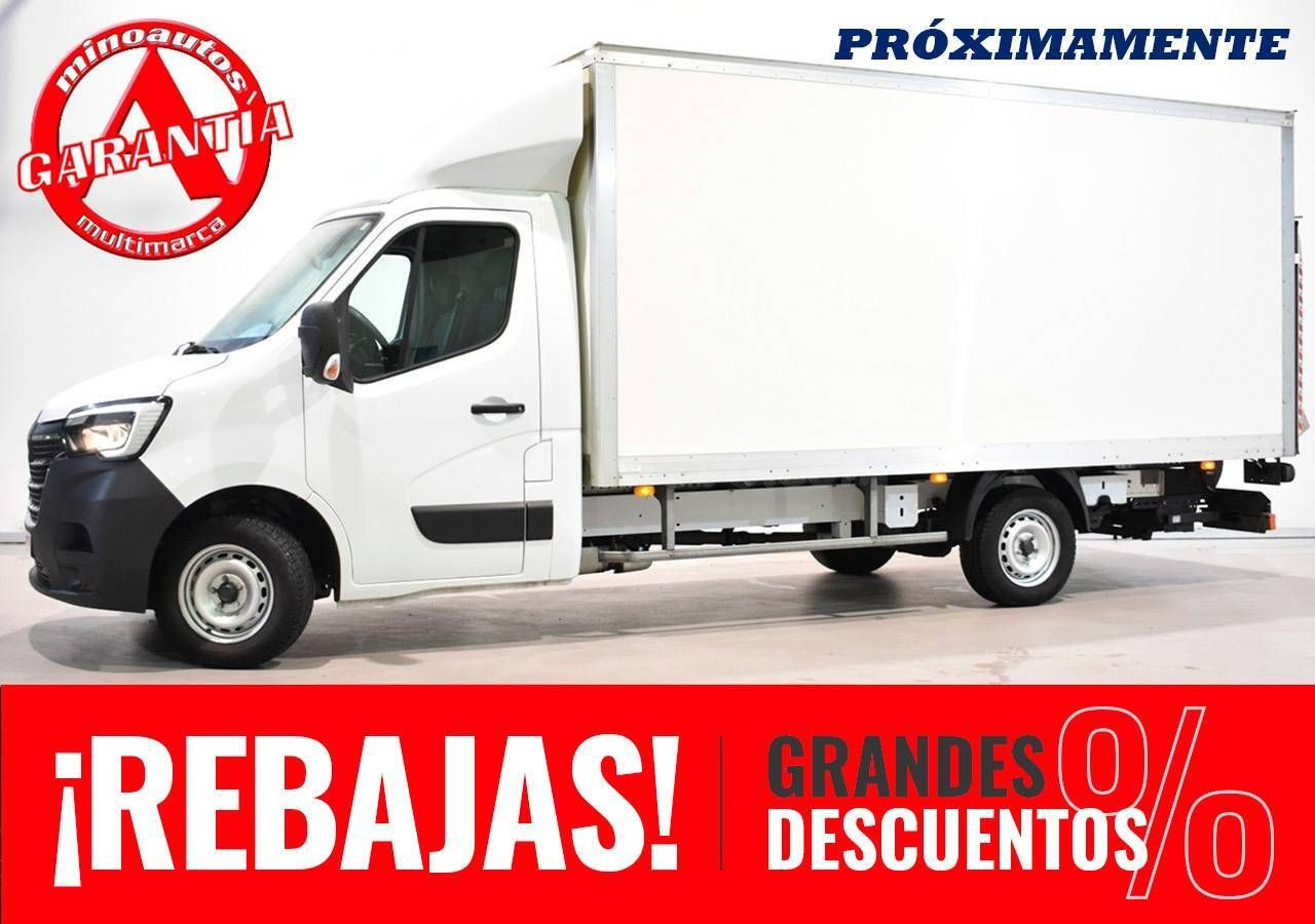 RENAULT MASTER CHASIS CABINA CARROZADO PAQUETERA CAMIÓN 3500 2.3 BLUE DCI 145 CV CON PLATAFORMA ELEV...
