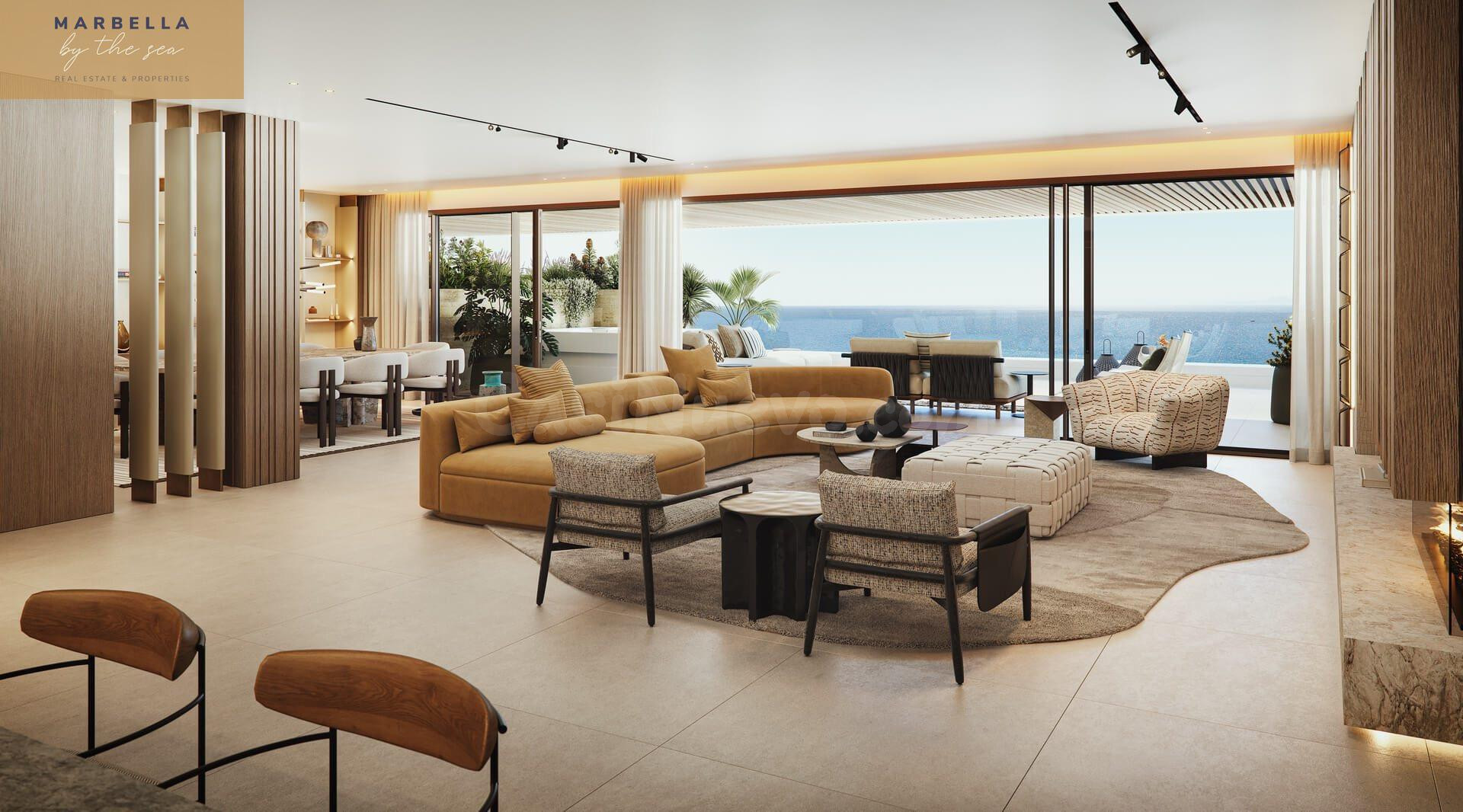 Apartamento de lujo con 3 dormitorios frontal al mar en Este - foto 4