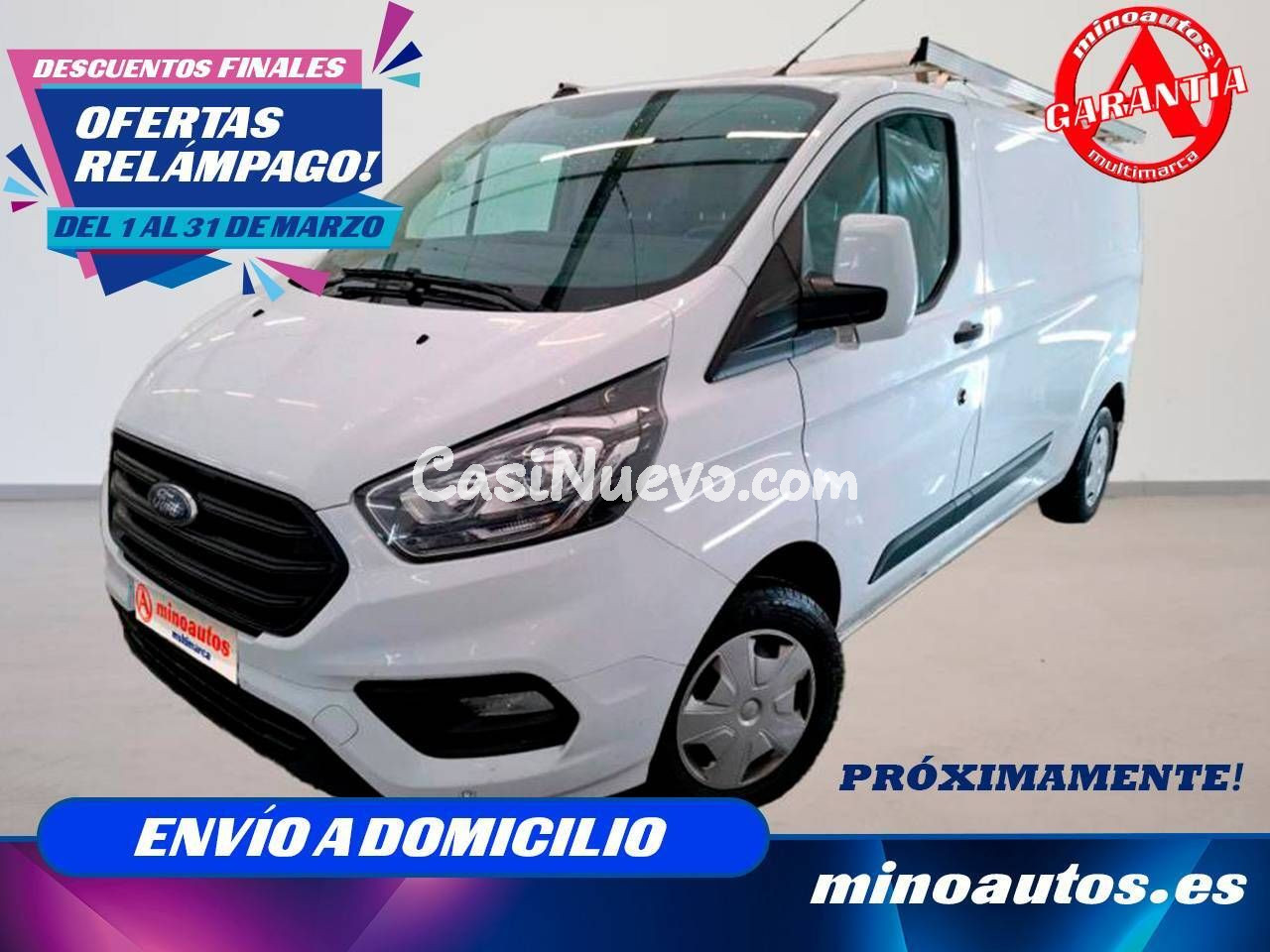 FORD TRANSIT CUSTOM FURGÓN 300 L2H1 2.0 ECOBLUE 130 CV