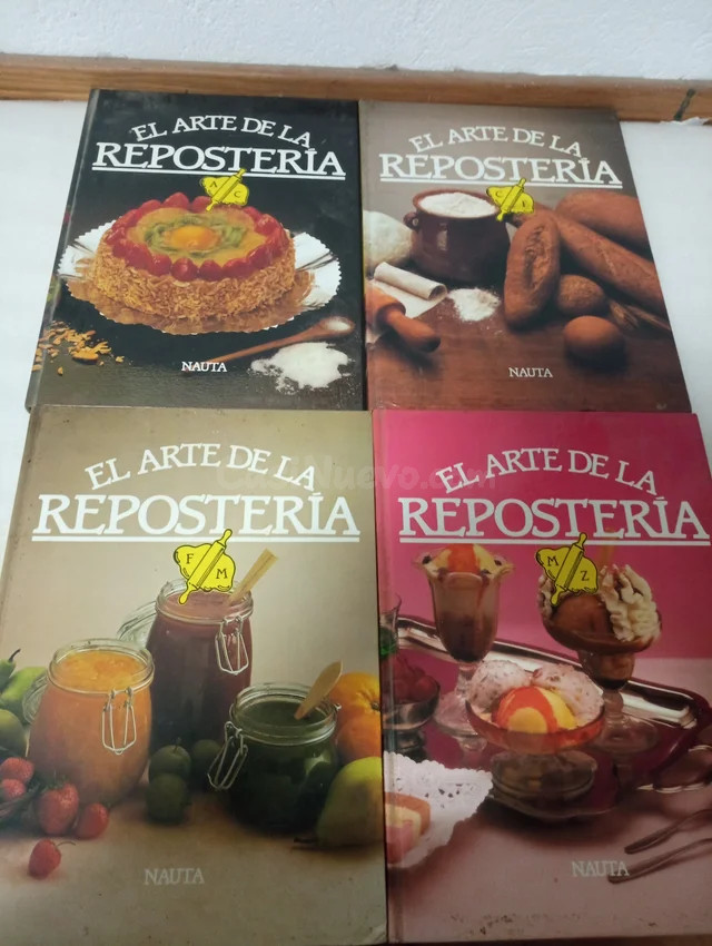 EL ARTE DE LA REPOSTERIA – NAUTA – 4 TOMOS COMPL