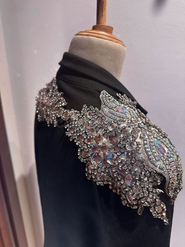 Blazer personalizada con cristales