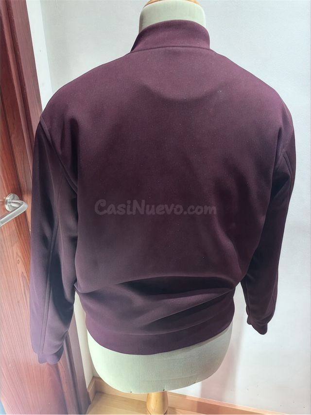 Chaqueta bomber burdeos talla M - foto 4