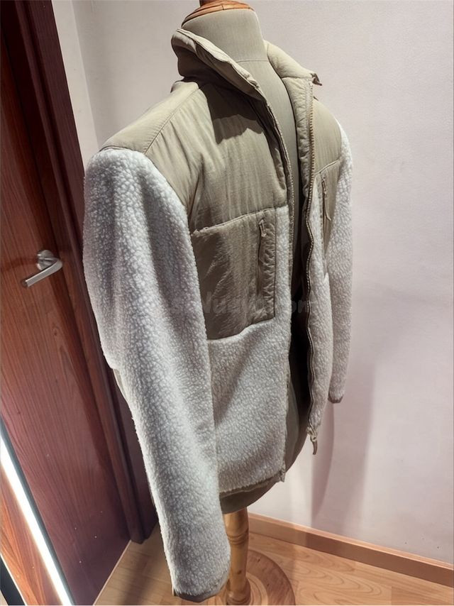 Chaqueta sherpa + nylon - foto 2