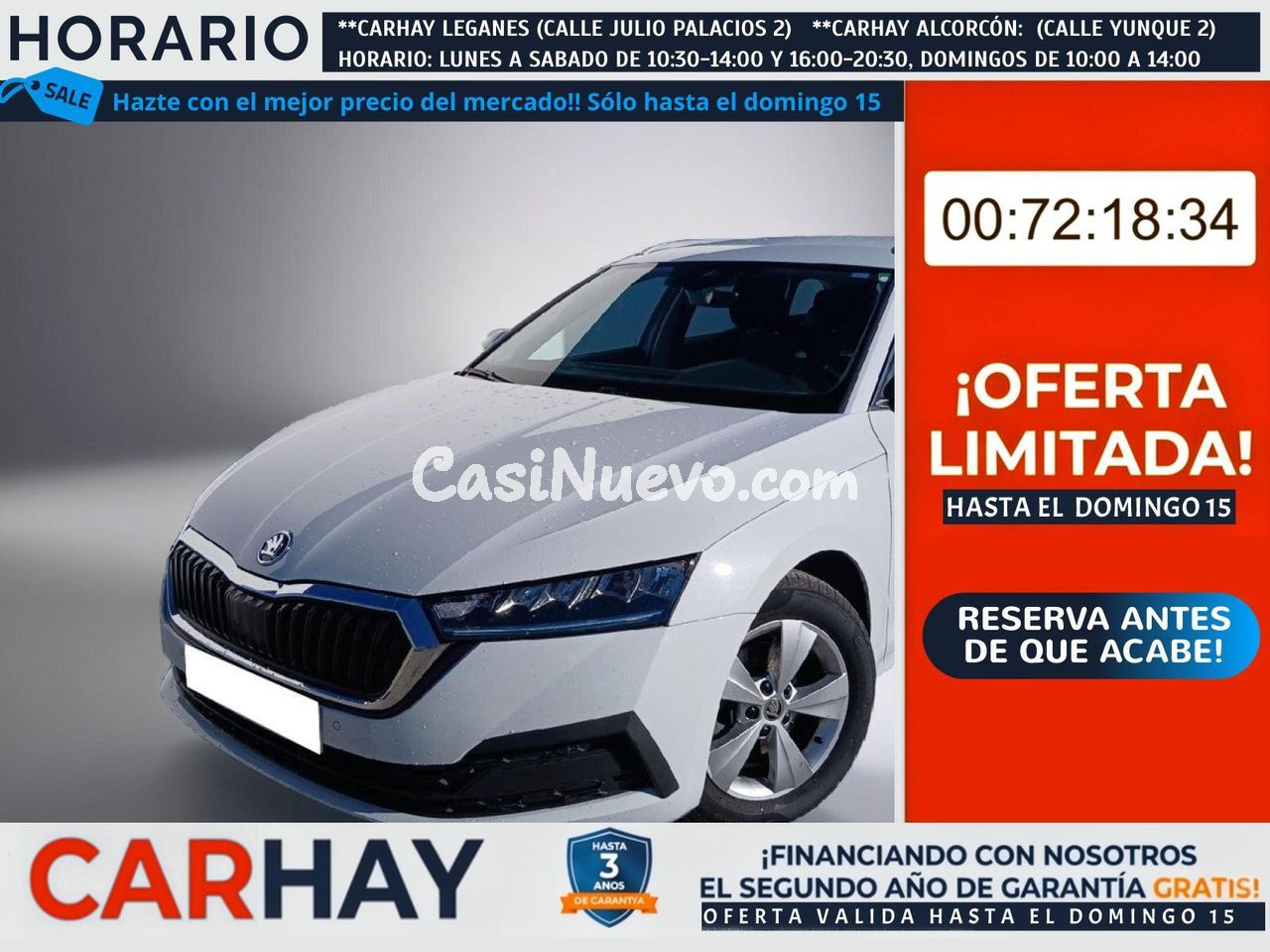 Skoda Octavia Combi 1.0 TSI 81kW(110CV) DSG mHEV Ambi.