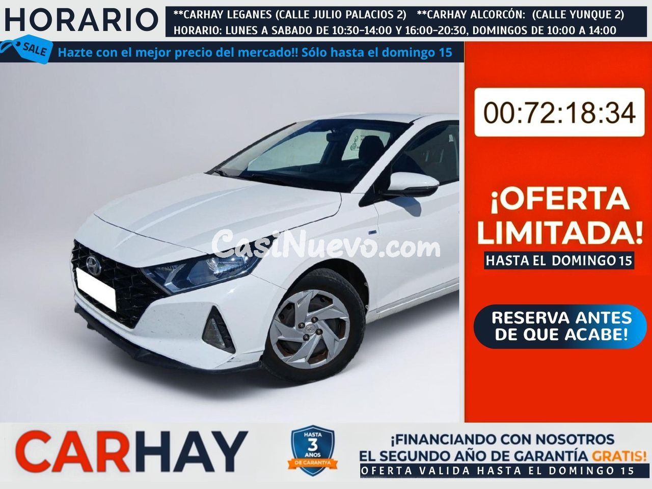HYUNDAI I20 1.0 TGDI 74kW (100CV) 48V Essence