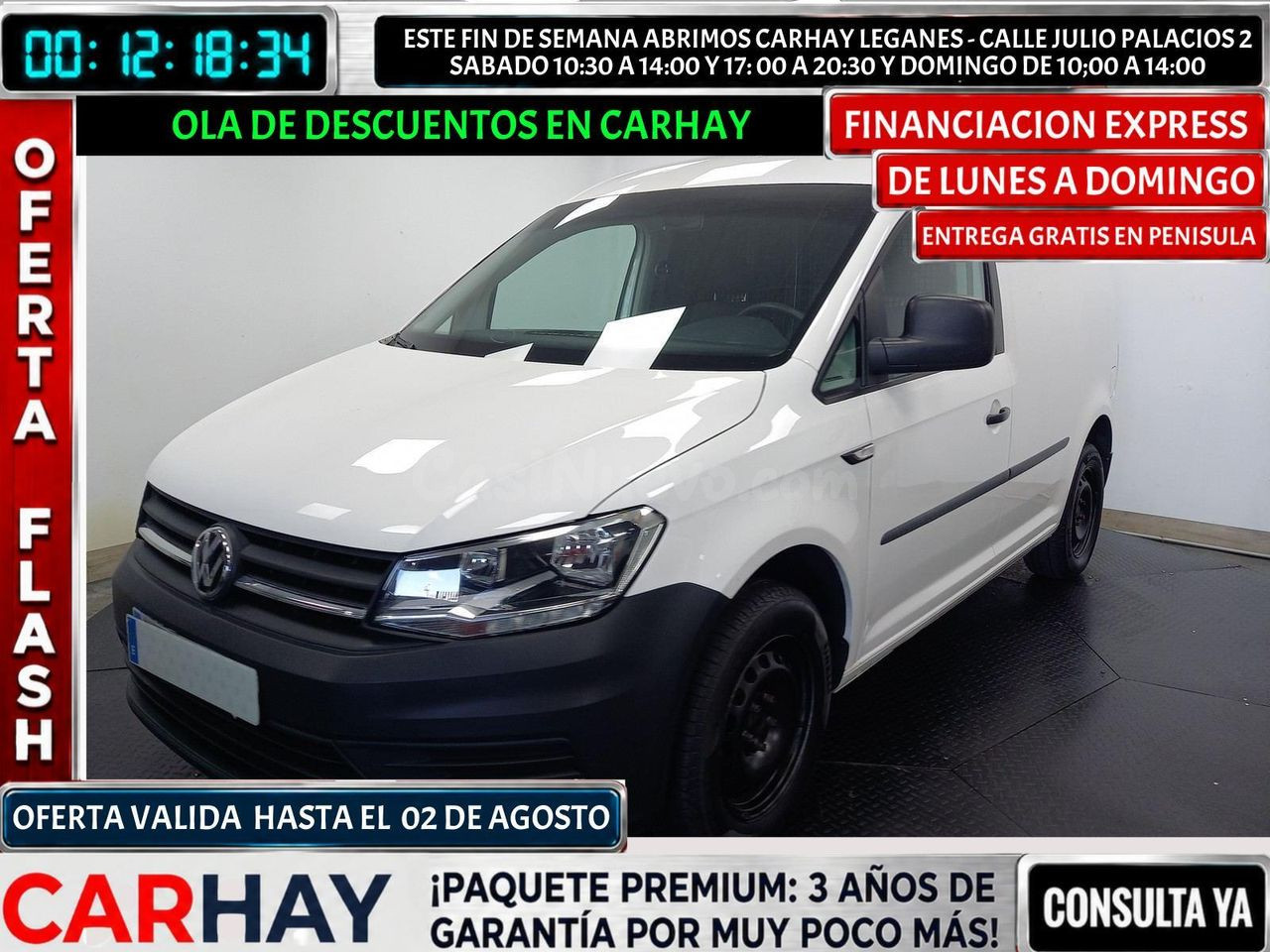 VOLKSWAGEN CADDY Profesional Furgón 2.0 TDI 75kW BMT (CX)