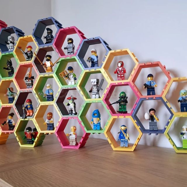 Estantería Panal Modular Lego