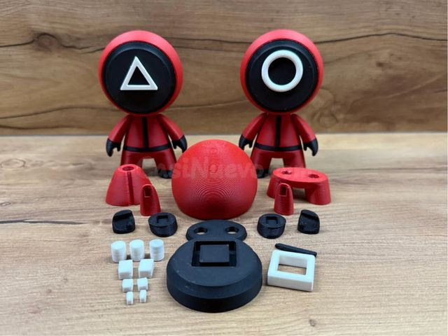 Figuras "El Juego del Calamar"  ¡Elige tu Set!