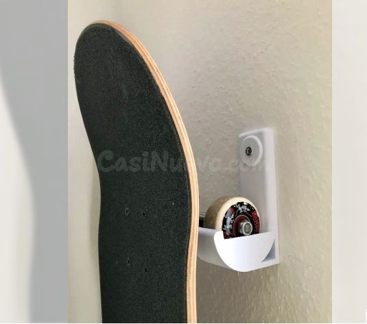 Soporte Pared Skateboard Longboard