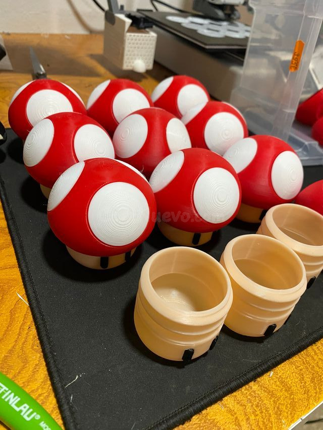 Bote de Ocultación Mario Bros
