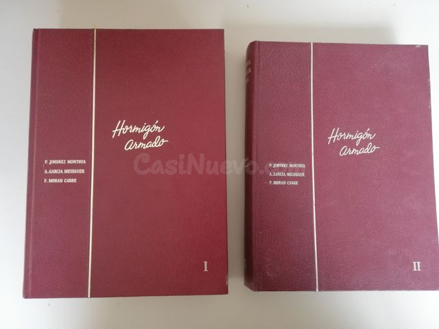 HORMIGON ARMADO. 2 TOMOS. JIMENEZ MONTOYA. GARCIA