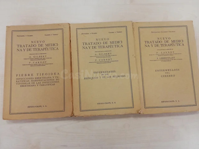 NUEVO TRATADO DE MEDICINA TERAPÉUTICA. A. GILBERT.