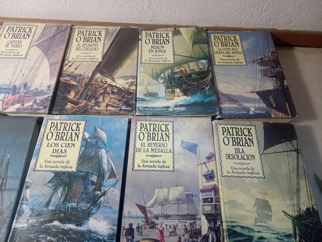 PATRICK O'BRIEN,  NOVELAS DE LA ARMADA INGLESA