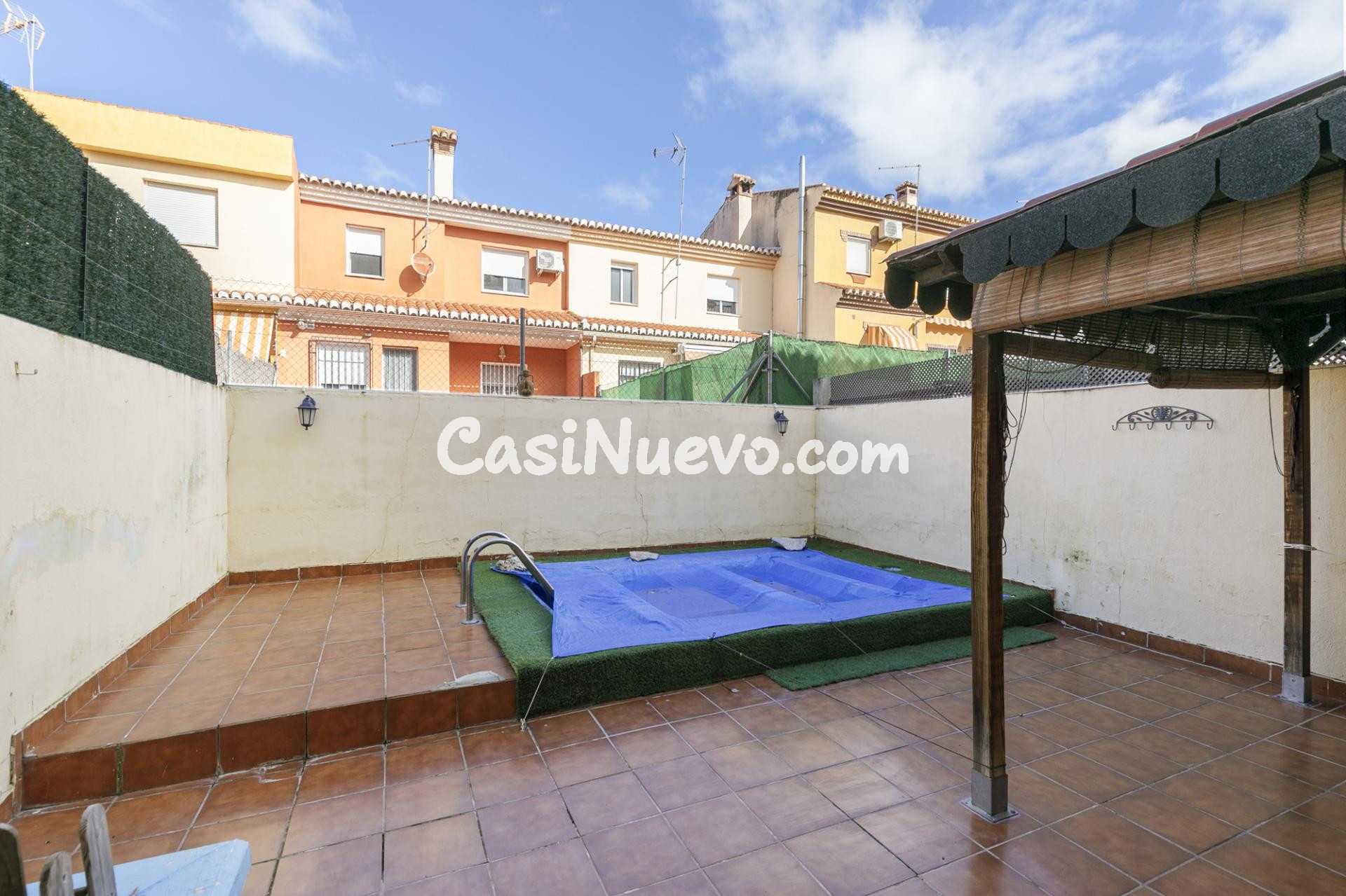 Amplia casa adosada con piscina privada - foto 23