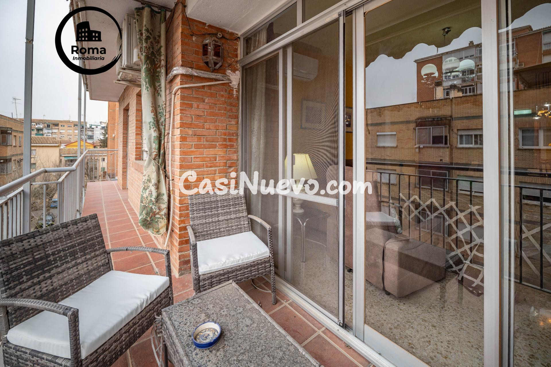 Luminoso piso exterior con terraza junto a Avenida de Dílar  - foto 14