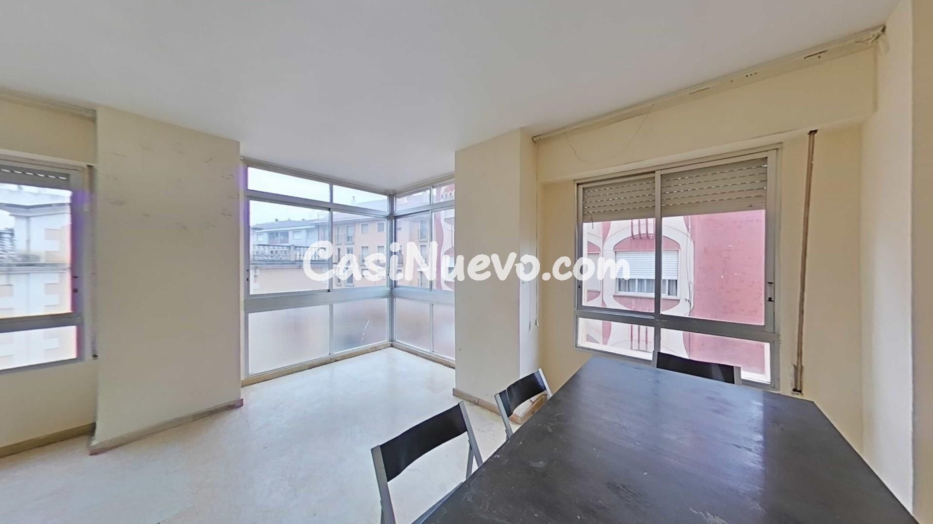 Piso Grande de 4 habitaciones con Orientación Sur