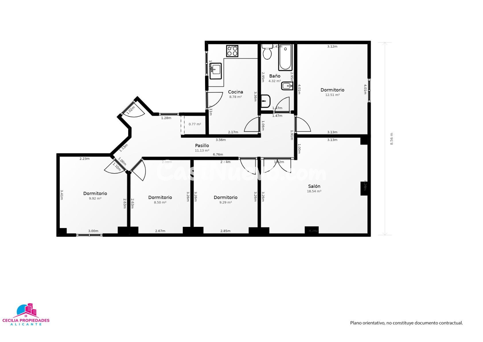 Piso Grande de 4 habitaciones con Orientación Sur - foto 22