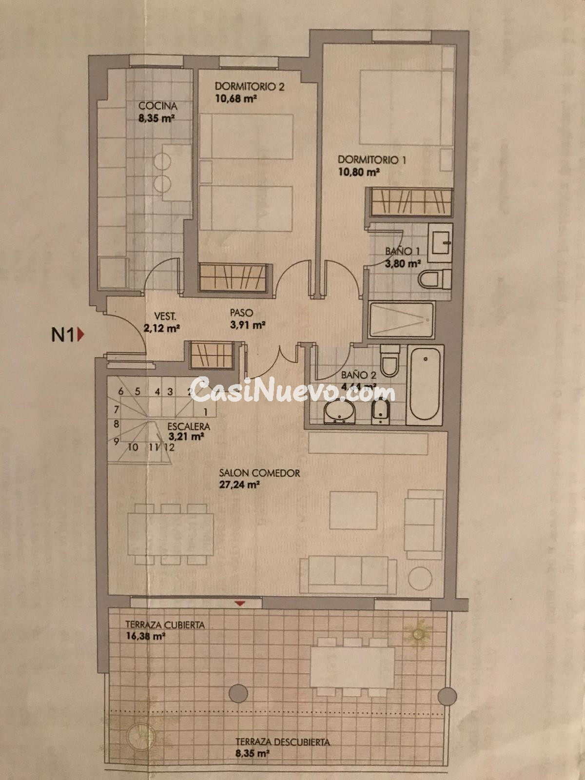 Ático de lujo en PAU 5 con amplias terrazas y solárium priva - foto 32