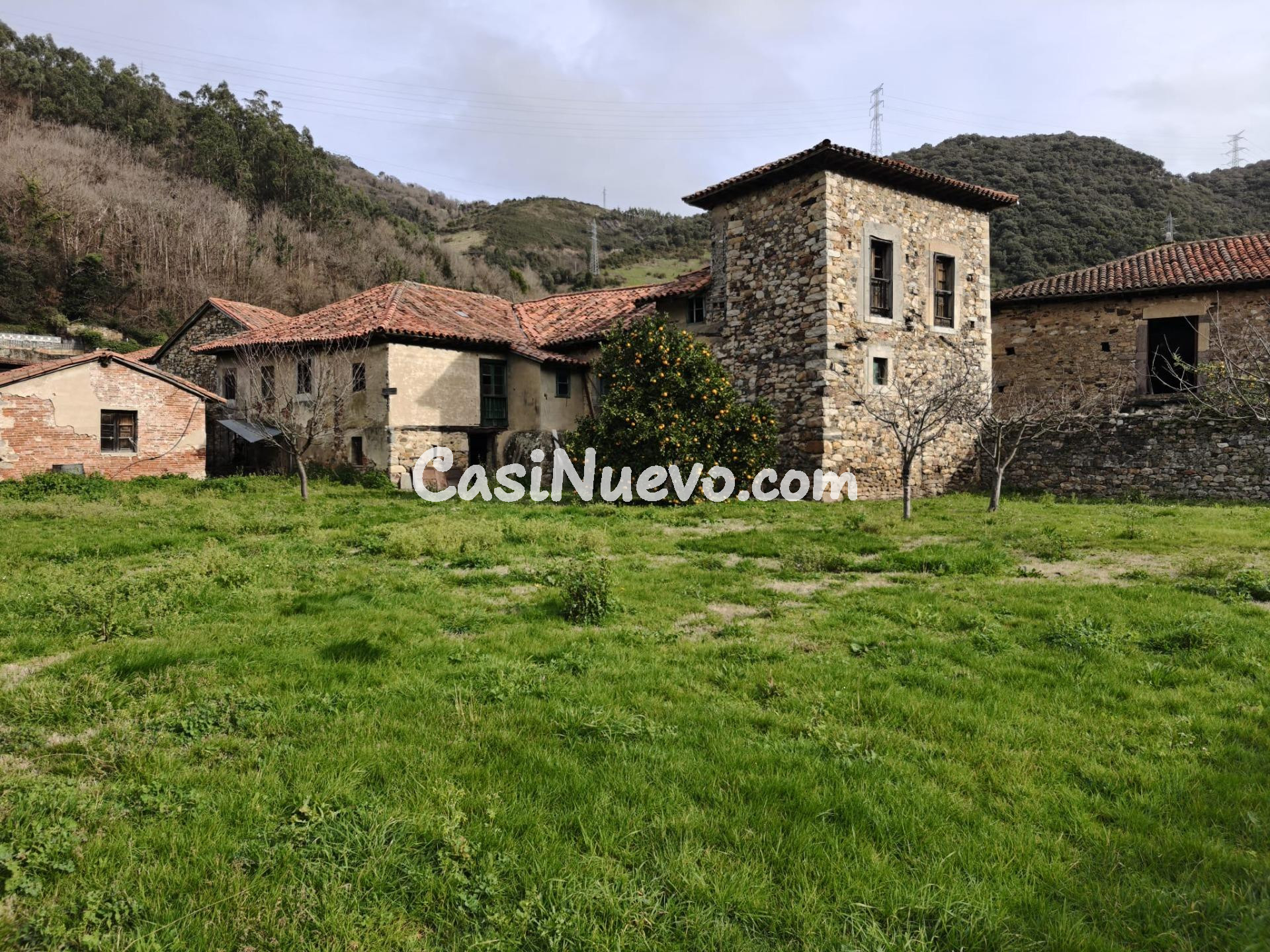 Casona indiana con llagar tradicional en Soto de los Infantes (Salas)