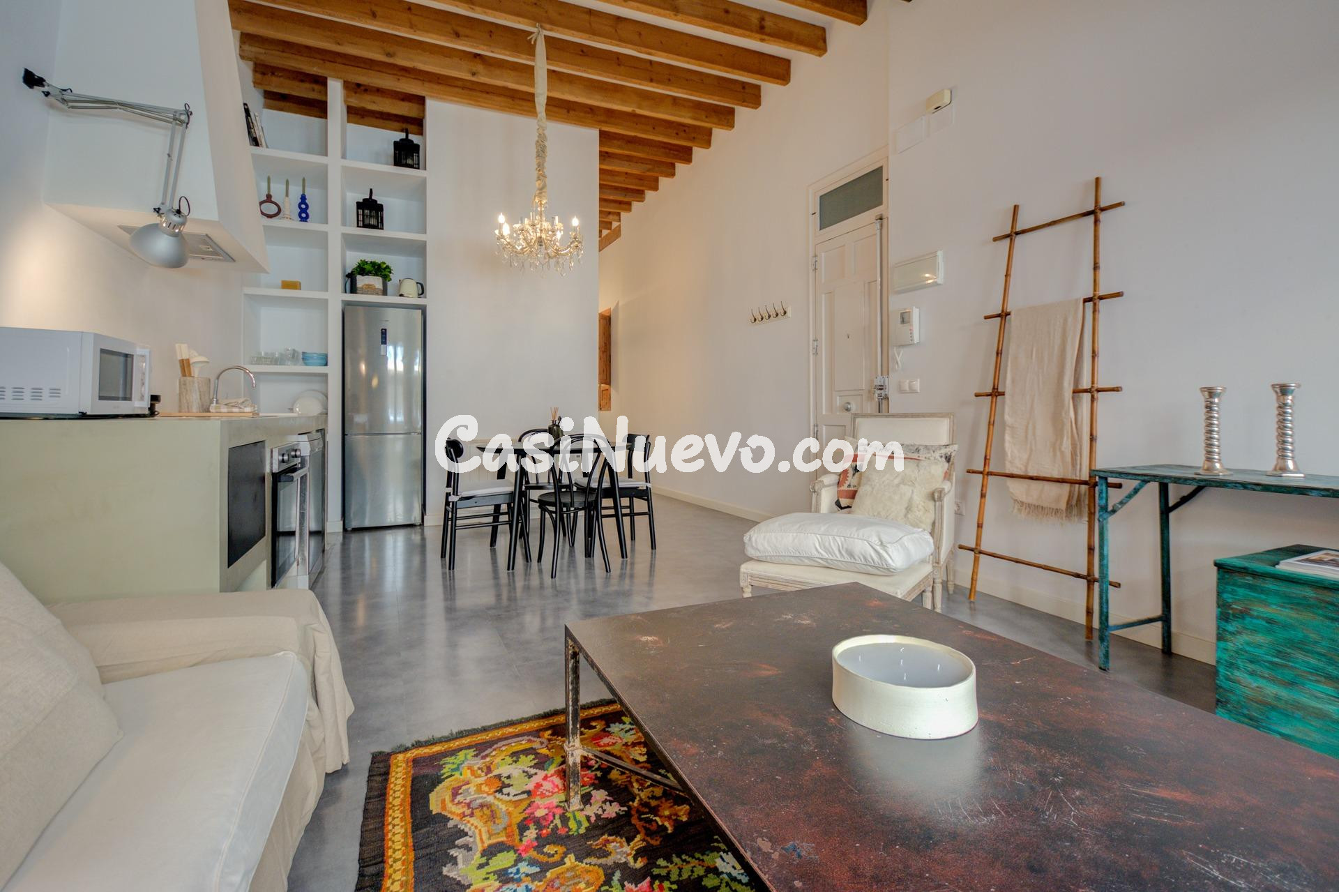 Piso rehabilitado de 2 habitaciones y techos altos en el cen - foto 7