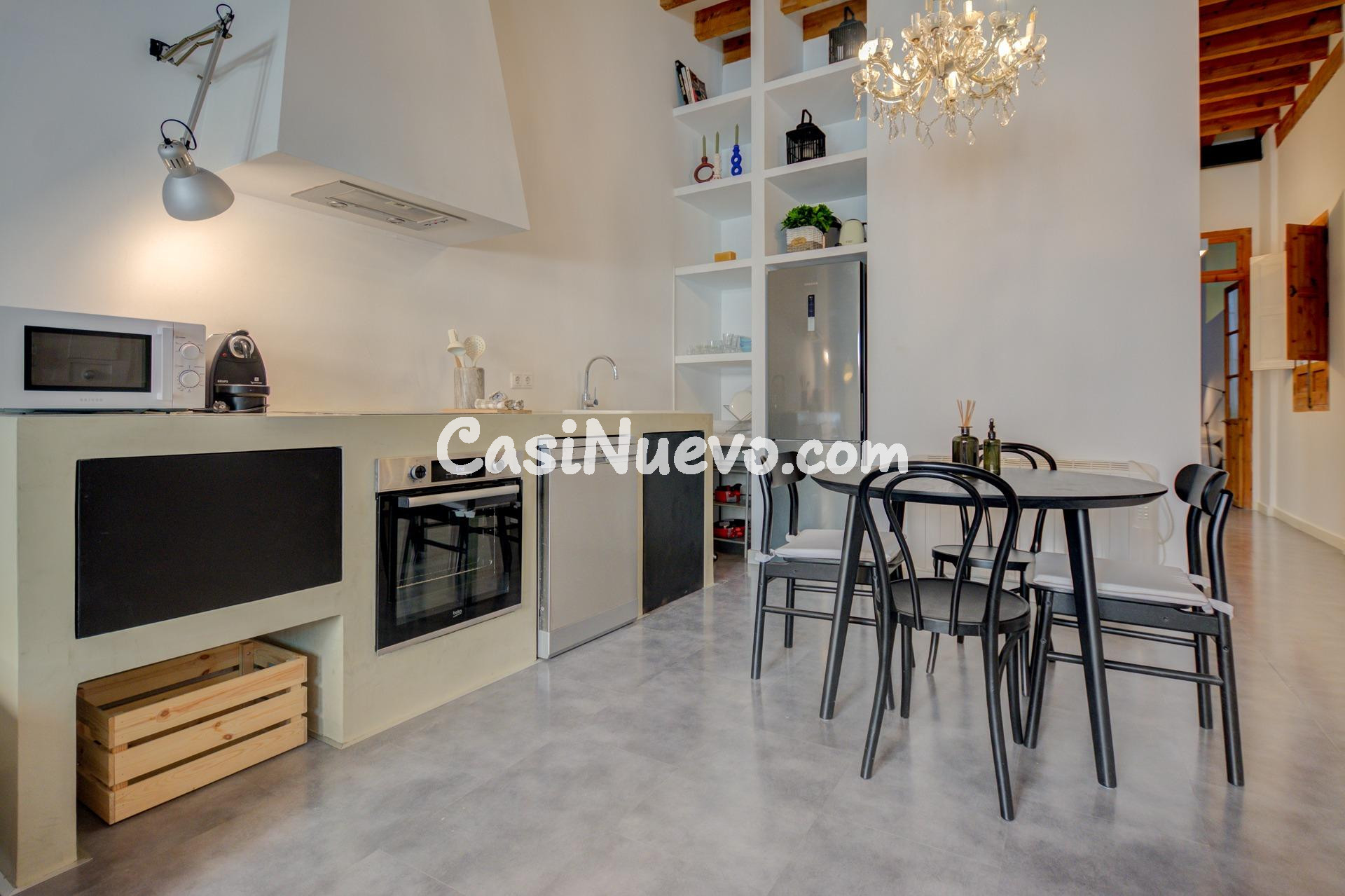 Piso rehabilitado de 2 habitaciones y techos altos en el cen - foto 8