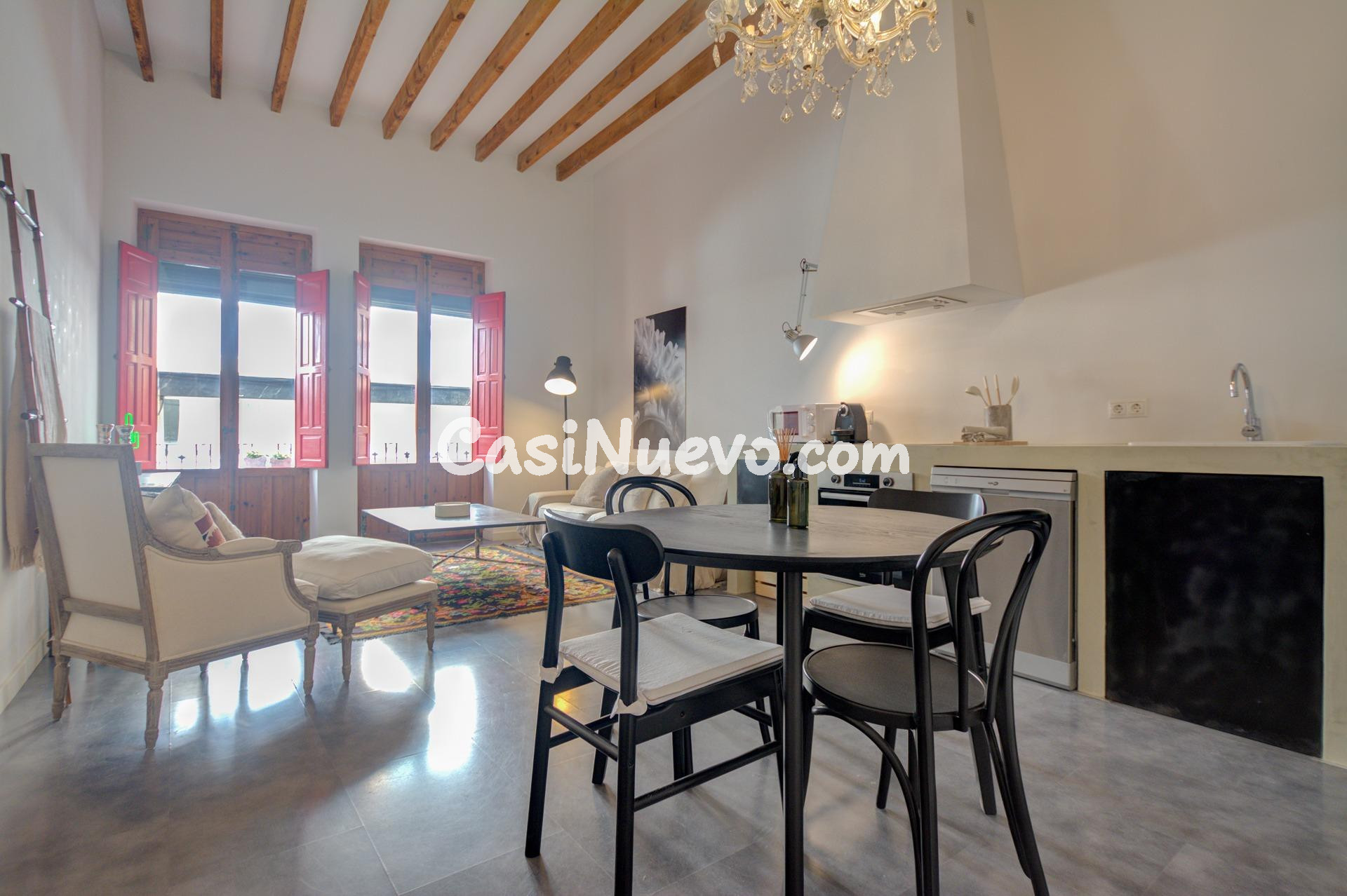 Piso rehabilitado de 2 habitaciones y techos altos en el cen - foto 10