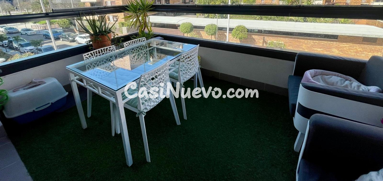 A.  Piso moderno en zona Hipercor – Garaje, piscina y terraz - foto 5