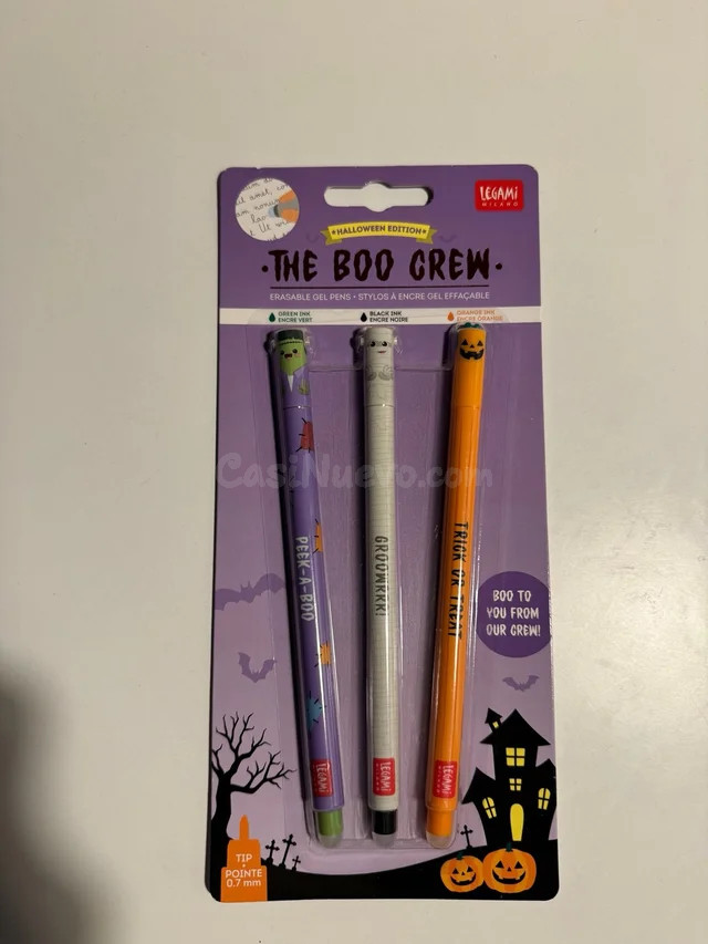 Legami The Boo Crew Halloween Gel Pens