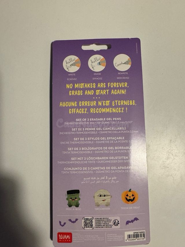 Legami The Boo Crew Halloween Gel Pens - foto 2