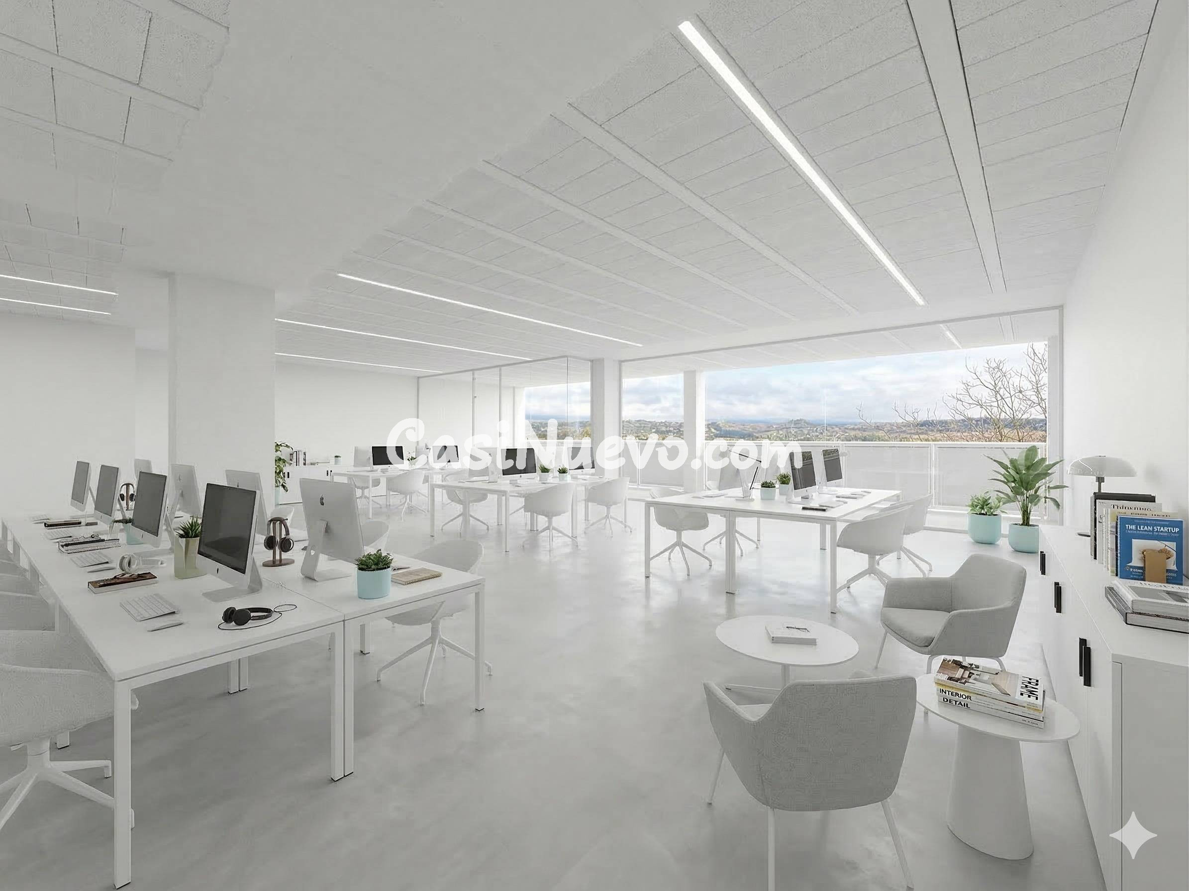 LOCAL COMERCIAL EN BRUTO DE MÁS DE 1.000 m2 CON GRANDES POSI
