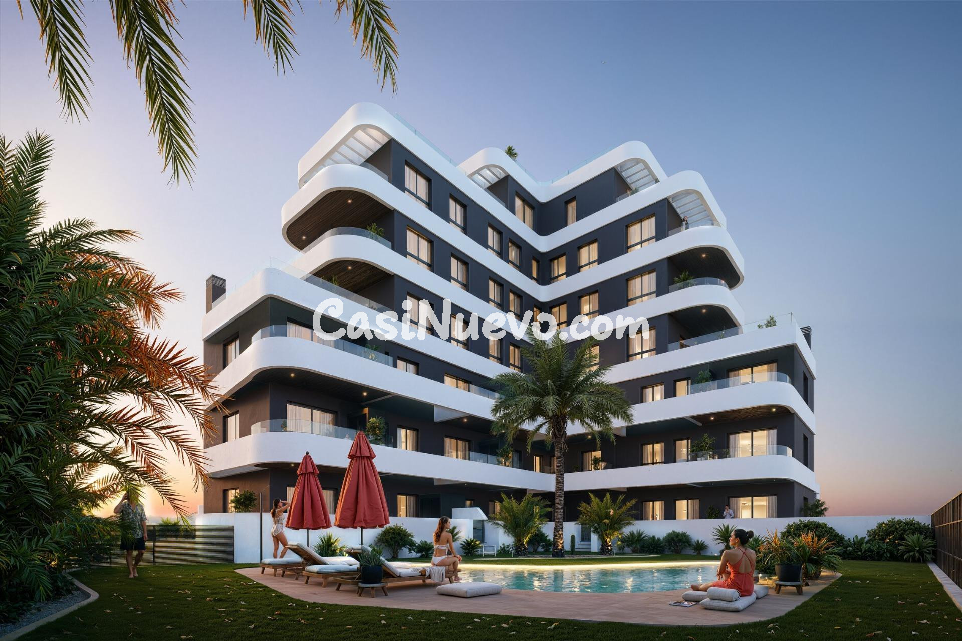 Apartamentos de nueva construcción en Guardamar del Segura: 
