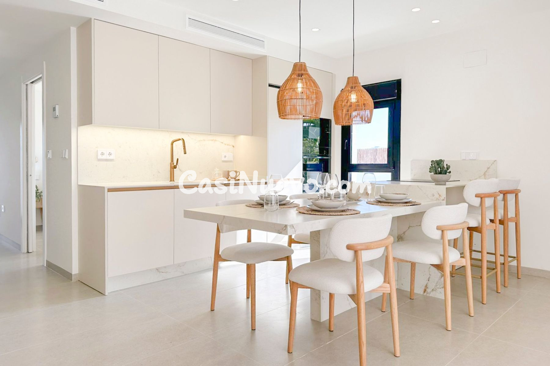 Elegante chalet pareado con piscina privada y solárium en Sa - foto 3