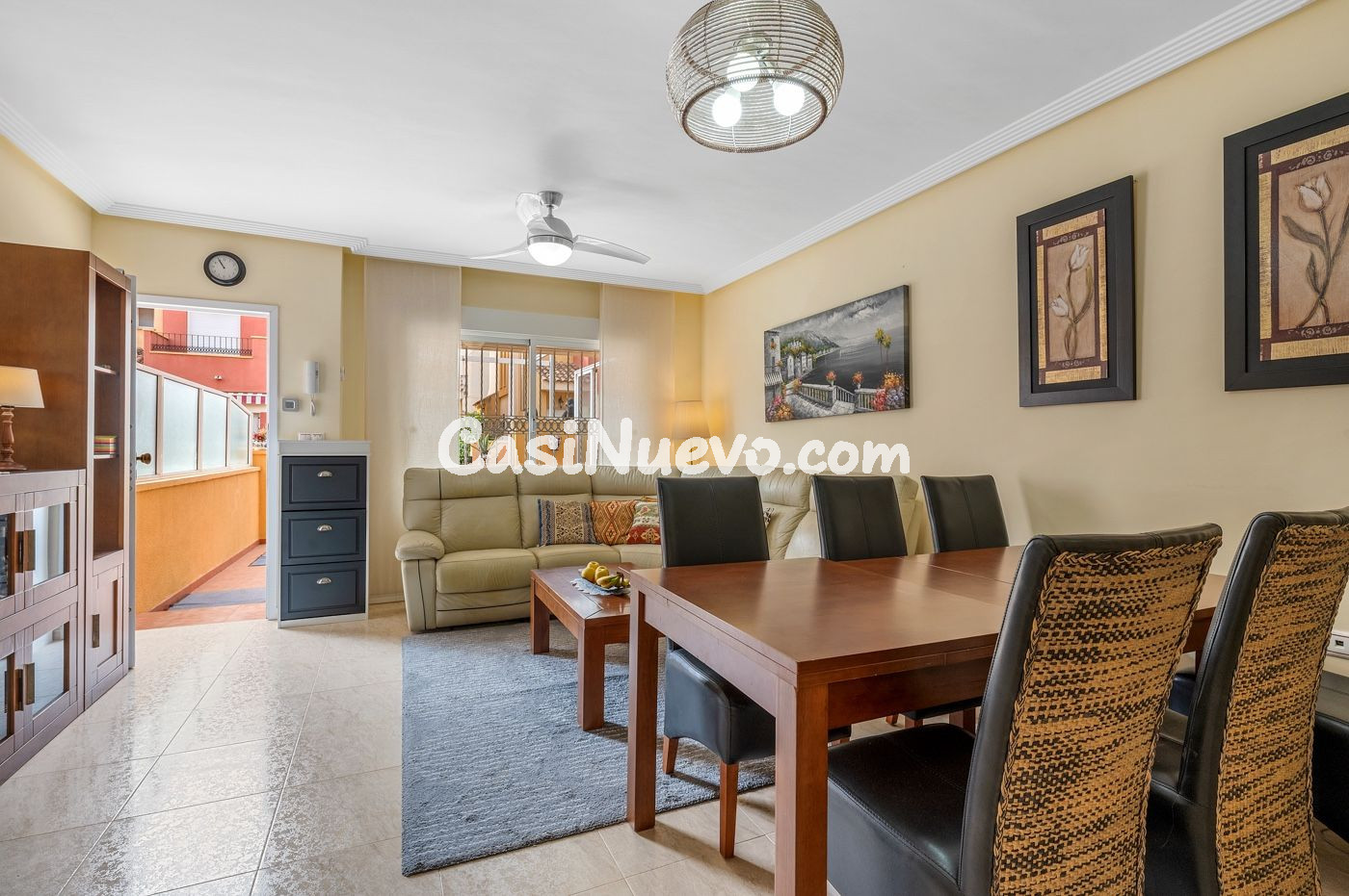 Casa adosada esquinera con orientación sur, amplia parcela y - foto 6