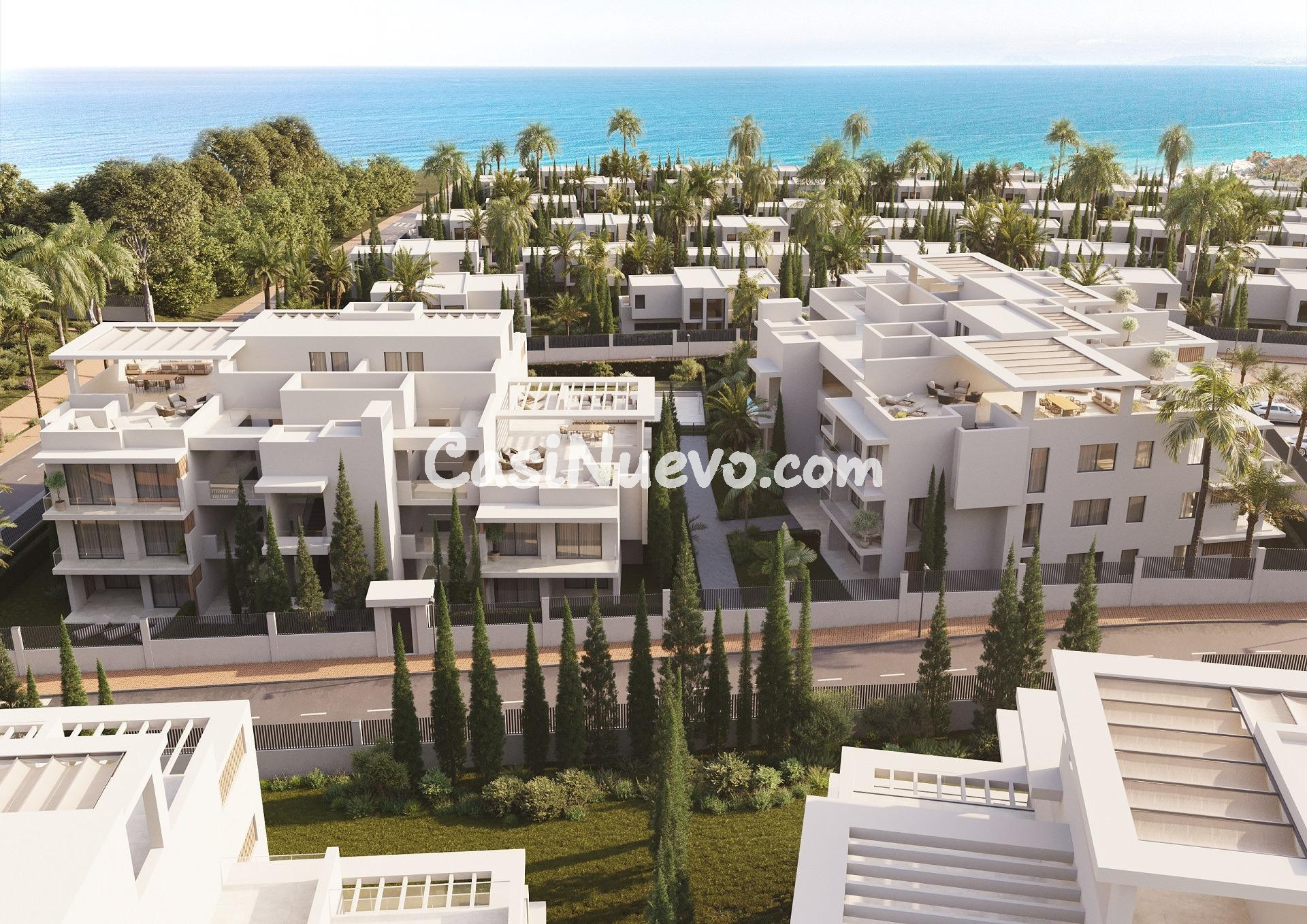 Ático con vistas al mar en venta – New Golden Mile, Estepona - foto 3