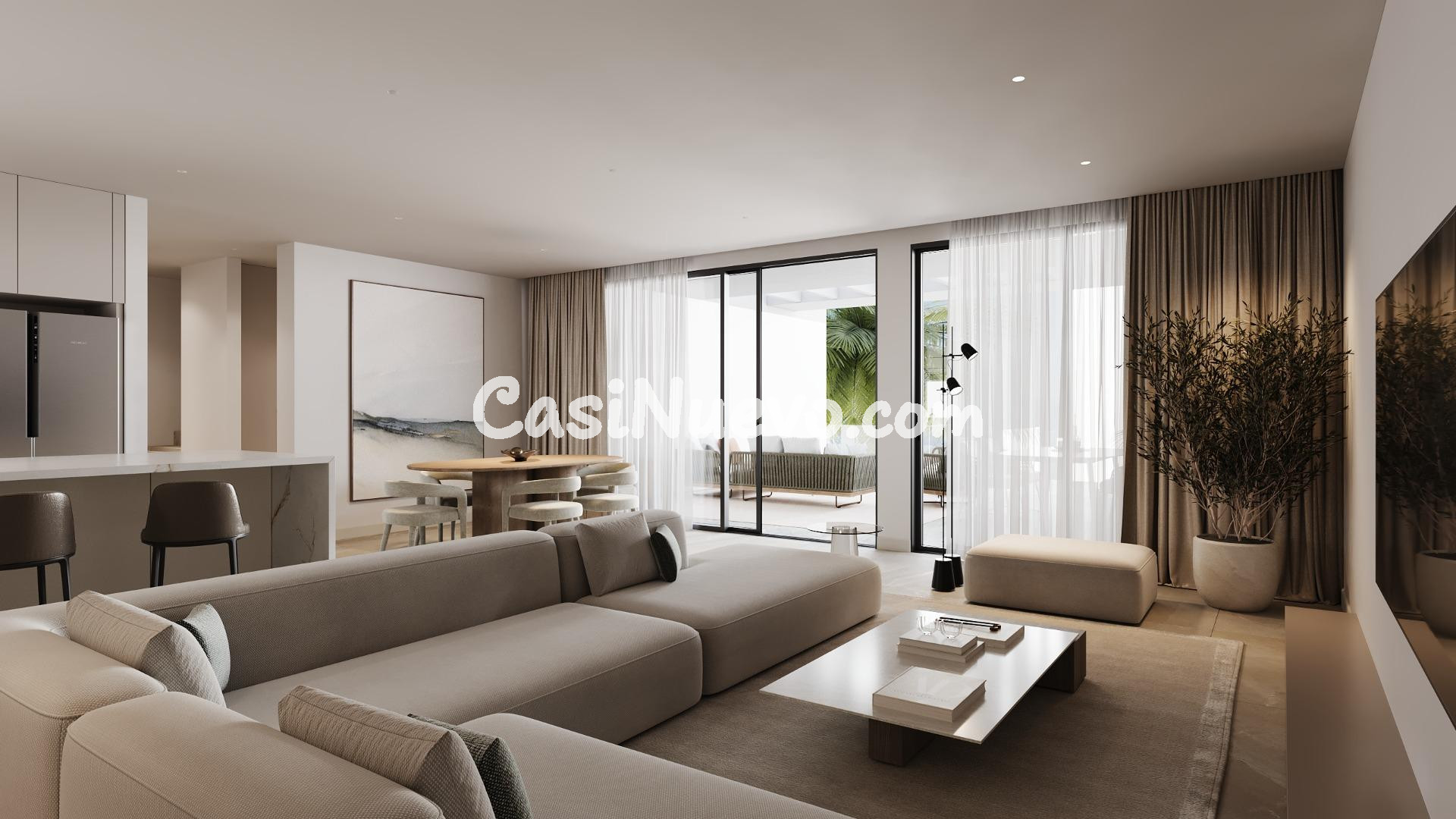 Ático con vistas al mar en venta – New Golden Mile, Estepona - foto 4