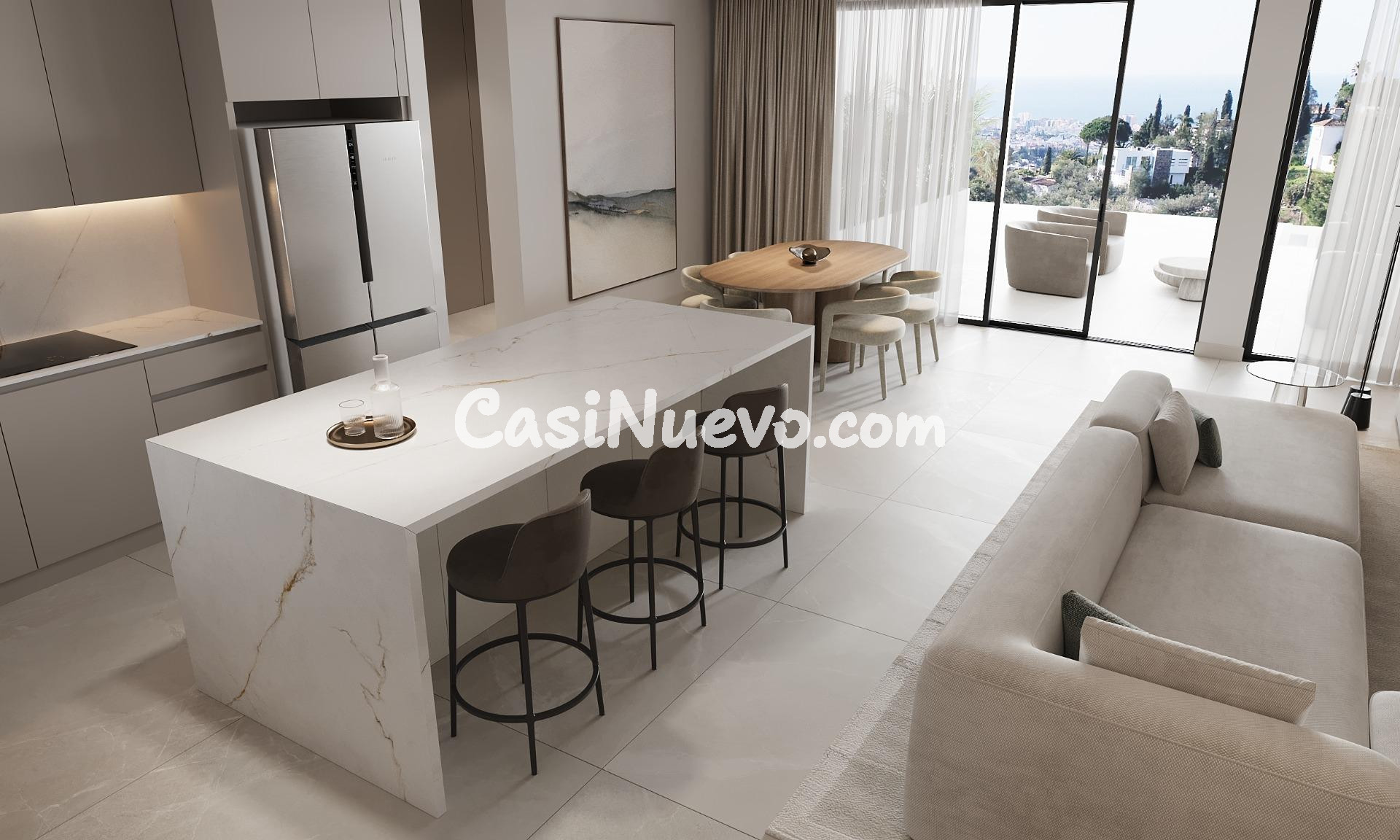 Ático con vistas al mar en venta – New Golden Mile, Estepona - foto 5